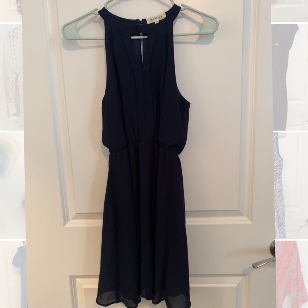 S Navy Dress